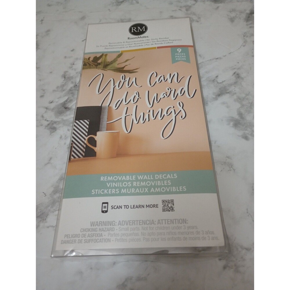 NIB Room Mates Removable Wall Decal Decor 9 x 17.375